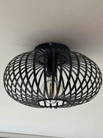Industriële zwarte plafondlamp, Ophalen, Zo goed als nieuw, Metaal