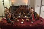 Prachtige complete Kerstgroep 22-delig 23 cm hoog, Antiek en Kunst, Ophalen of Verzenden