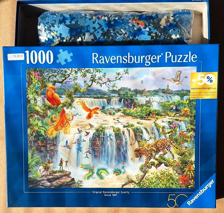 Ravensburger legpuzzel 1000 stukjes, Hobby en Vrije tijd, Denksport en Puzzels, Ophalen of Verzenden