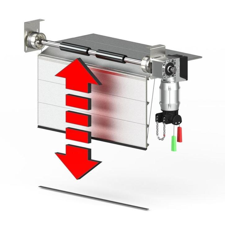 Gfa aandrijvingen TS 970 &TS 971 Garagedeuren-Overheaddeuren, Doe-het-zelf en Verbouw, Deuren en Horren, Nieuw, Garagedeur, 215 cm of meer