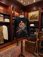 Ralph Lauren Ski shirt lange mouwen Medium, Maat 48/50 (M), Zwart, Ralph Lauren, Ophalen of Verzenden