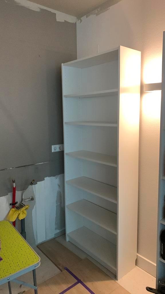 Billy boekenkast, Huis en Inrichting, Kasten | Boekenkasten, Gebruikt, 50 tot 100 cm, 200 cm of meer, 25 tot 50 cm, Ophalen