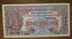 ONE POUND - GROOT BRITTANIE - NA WOII 1946-1970, Ophalen of Verzenden, Landmacht, Engeland, Overige typen