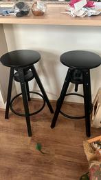 Twee barstoelen/barkrukken zsm weg!, Huis en Inrichting, Barkrukken, Ophalen of Verzenden, Zo goed als nieuw, In hoogte verstelbaar