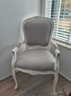 Stoel landelijk queen ann barok stoel, Huis en Inrichting, Stoelen, Wit, Ophalen of Verzenden, Zo goed als nieuw, Eén