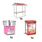 Marktkraam te huur incl popcornmachine en suikerspinmachine, Ophalen of Verzenden, Overige