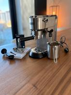 DE LONGHI EC 685.W Pistonmachine Zilver, Ophalen, Afneembaar waterreservoir, Espresso apparaat, Gemalen koffie
