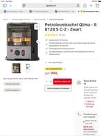 Qlima wiekkachel petroleum, Ophalen, Overige brandstoffen, Petroleumkachel, Zo goed als nieuw