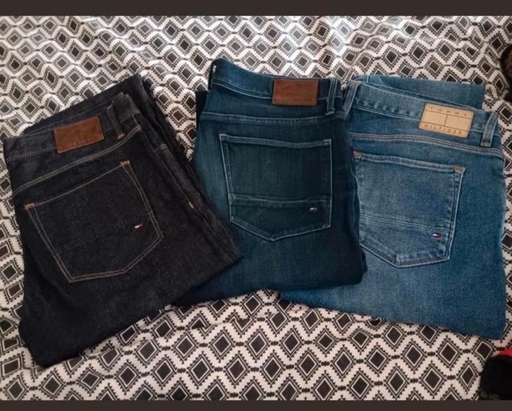 Te koop aangeboden 3 spijkerbroeken van TH 32/34, Kleding | Heren, Spijkerbroeken en Jeans, Zo goed als nieuw, W32 (confectie 46) of kleiner