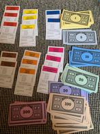 Monopoly spel onderdelen, compleet , maar zonder doos, Ophalen of Verzenden, Zo goed als nieuw