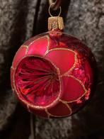 Kerstbal Roze Inkijk Glas, Ophalen of Verzenden, Zo goed als nieuw