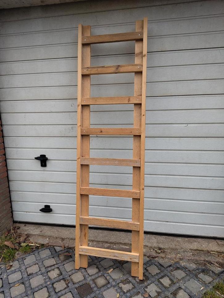 Steigerhouten trap voor hoogslaper, Doe-het-zelf en Verbouw, Ladders en Trappen, 2 tot 4 meter, Ophalen