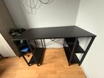 Zwarte Bureau - 120x60x74 cm, Huis en Inrichting, Bureaus, Ophalen of Verzenden, Gebruikt, Bureau
