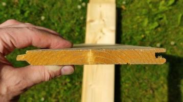Partij vuren hout beschikbaar voor biedingen