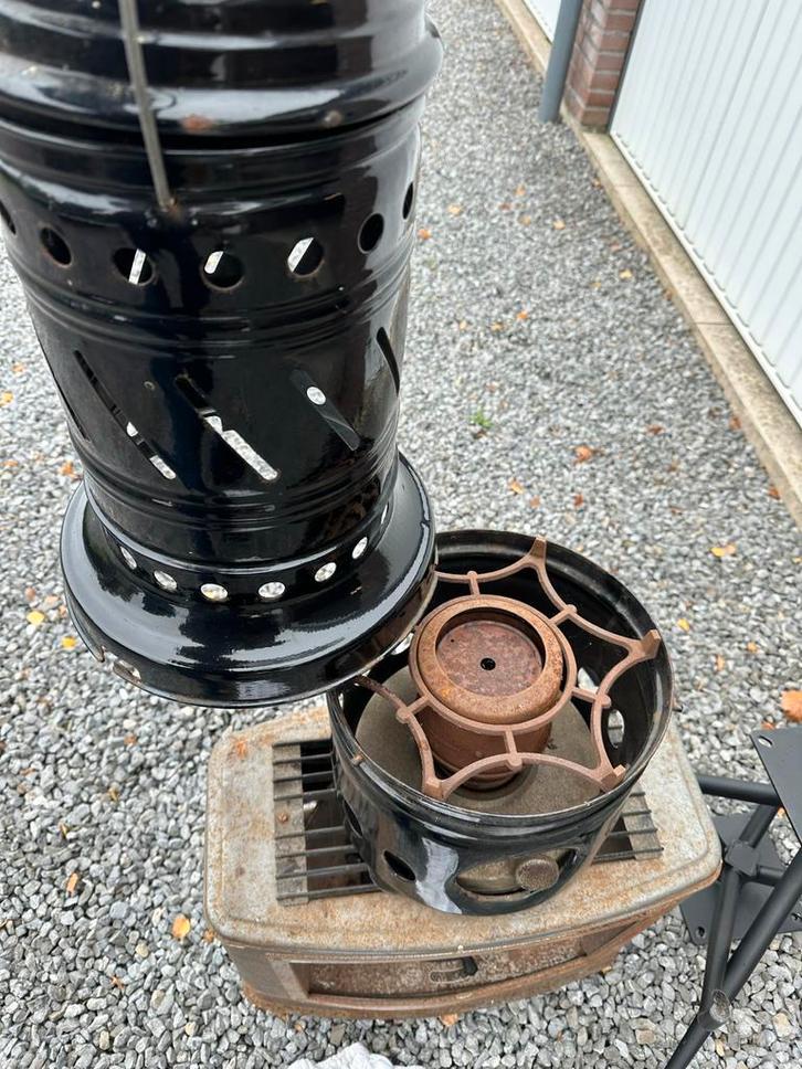 Mooie, werkende petroleumkachel te koop!, Huis en Inrichting, Kachels, Gebruikt, Vrijstaand, Petroleumkachel, Overige brandstoffen