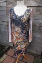 Jurk bruin/ oranje Open End mt 44 Vaste prijs, Kleding | Dames, Jurken, Oranje, Ophalen of Verzenden, Zo goed als nieuw, Knielengte