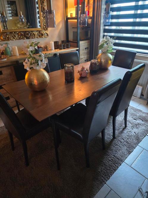 Mooie grote KARE eettafel, Huis en Inrichting, Tafels | Eettafels, Gebruikt, 50 tot 100 cm, 150 tot 200 cm, Vijf personen of meer