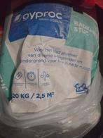 Gyproc badkamer stuc, Ophalen