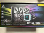 Corsair H115i Pro Waterkoeling, Computers en Software, Computerkoelers, Ophalen of Verzenden, Gebruikt, Waterkoeling