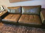 2 ruime 3 zits leren banken!! 2.50 mtr breed!!, Huis en Inrichting, Banken | Bankstellen, Ophalen, Zo goed als nieuw, 75 tot 100 cm
