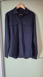 Butcher of blue blouse. Maat M. Donker blauw., Kleding | Heren, Butcher of blue, Nieuw, Halswijdte 39/40 (M), Verzenden