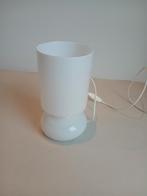 Wit glazen ikea Lykta mushroom lampje, Huis en Inrichting, Lampen | Tafellampen, Ophalen, Zo goed als nieuw, Minder dan 50 cm