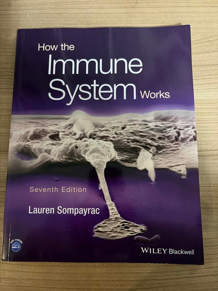 How the Immune System Works - Lauren Sompayrac, Boeken, Studieboeken en Cursussen, Ophalen of Verzenden, Beta, Zo goed als nieuw