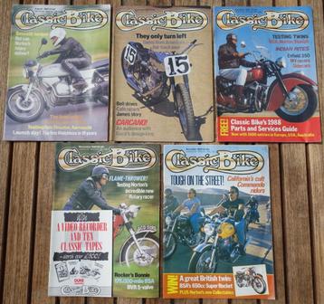 tijdschrift - Classic Bike - jaargang 1987 beschikbaar voor biedingen