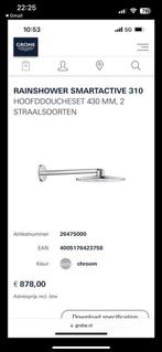NIEUW: Regendouche grohe smartactive 310 chroom, Ophalen of Verzenden, Nieuw