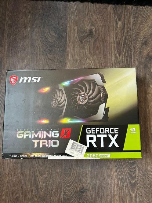 MSI RTX 2080 Super Gaming Trio X, Computers en Software, Videokaarten, Zo goed als nieuw, Nvidia, GDDR6, HDMI, DisplayPort, Ophalen of Verzenden