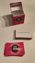 Openhartig Dating, Hobby en Vrije tijd, Gezelschapsspellen | Kaartspellen, Een of twee spelers, Ophalen of Verzenden, Zo goed als nieuw