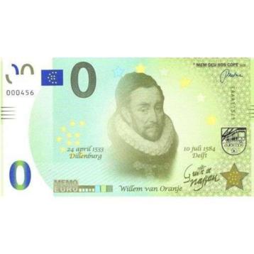 Nederland 0-Euro biljet Willem van oranje 2018 beschikbaar voor biedingen