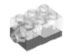 Lego Donkergrijze Licht Steen / Light Brick Wit (NIEUW), Ophalen of Verzenden, Nieuw, Losse stenen, Lego