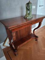 mahonie Biedermeier trumeau, Ophalen