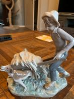 Lladro Porseleinen Beeld - Jongen met Kruiwagen, Ophalen