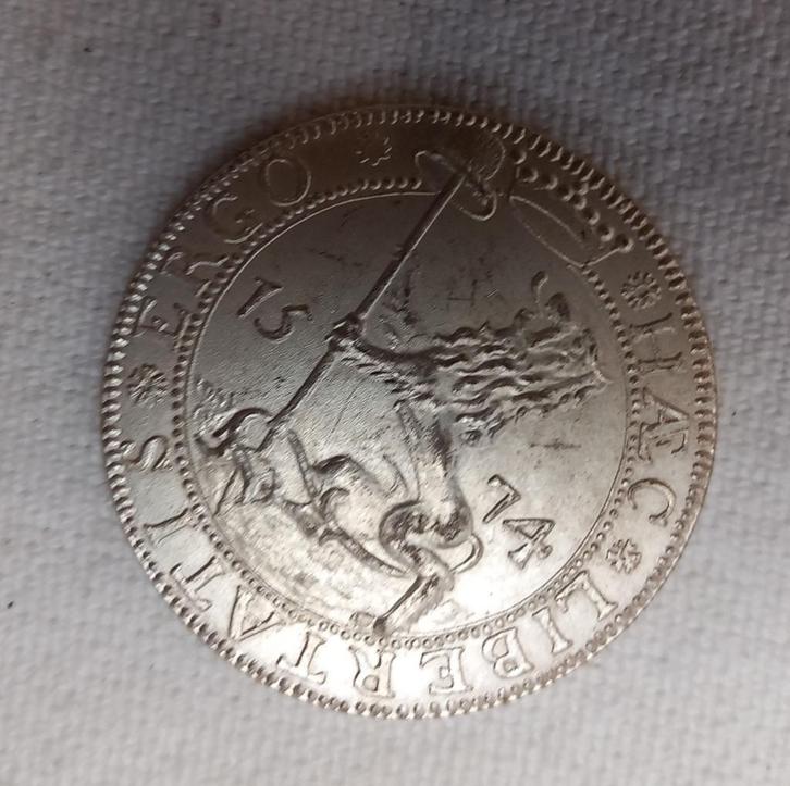 Replica Leids Noodgeld, Postzegels en Munten, Munten | Nederland, Losse munt, Euro's, Vóór koninkrijk, Ophalen of Verzenden