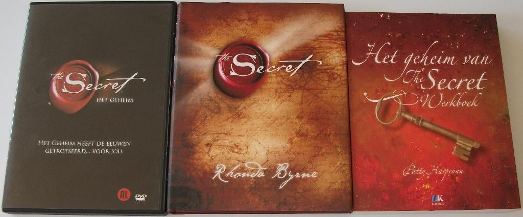 Set *** THE SECRET *** Complete Set: Dvd + Boek + Werkboek, Ophalen of Verzenden, Zo goed als nieuw, Spiritualiteit algemeen, Achtergrond en Informatie