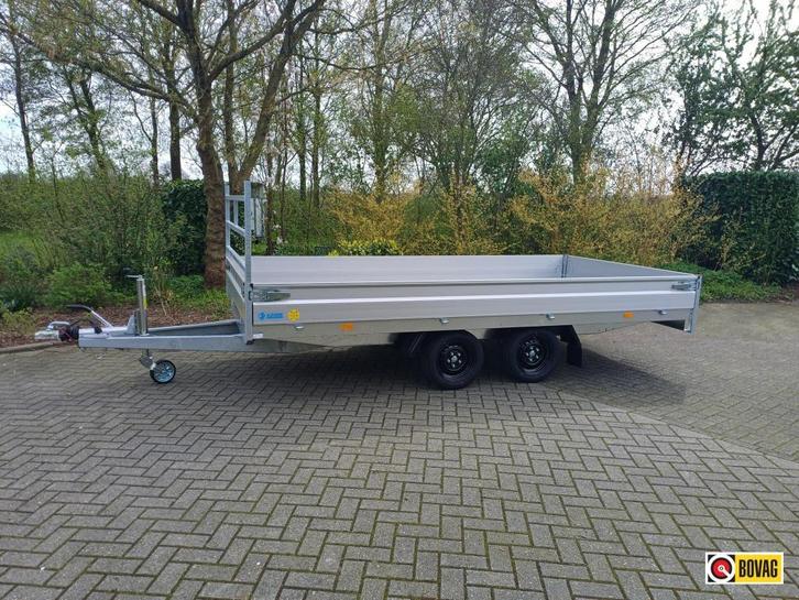 Hapert Azure plateauwagen 4x2 mtr, 2700 kg, Auto diversen, Aanhangers en Bagagewagens, Nieuw