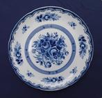 Grote ronde schaal fine china blue rose, Antiek en Kunst, Antiek | Porselein, Ophalen