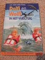 J.F. van der Poel - Dolfi en Wolfi in het vliegtuig, Ophalen of Verzenden, Zo goed als nieuw, J.F. van der Poel