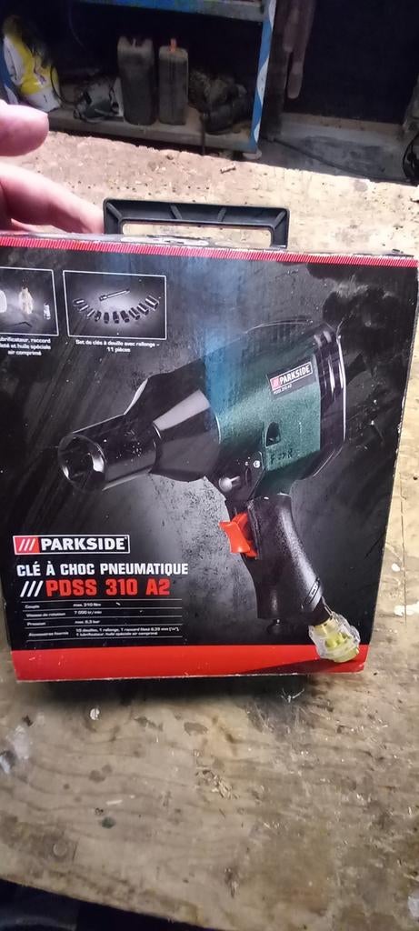 Parkside Slagschroevendraaier PDSS 310 A2, Ophalen of Verzenden, Gebruikt