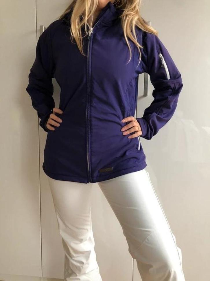 Fleecejas softshell skijas Rehall - maat M/L, Kleding | Dames, Wintersportkleding, Zo goed als nieuw, Jack, Maat 42/44 (L), Ophalen of Verzenden