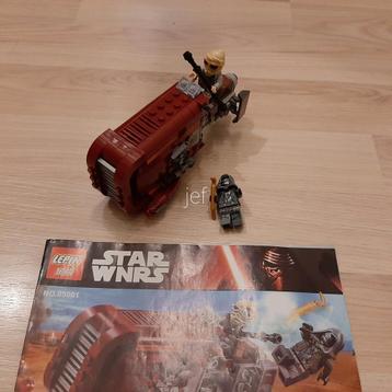 Lepin Rey Speeder Bike 