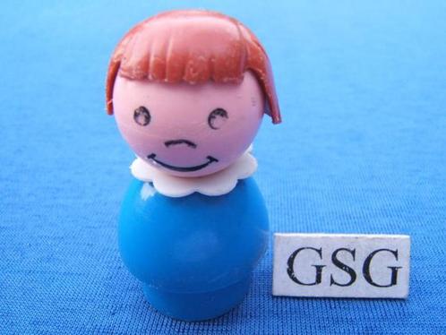Play Family vintage kunststof poppetjes meisjes, Kinderen en Baby's, Speelgoed | Fisher-Price, Gebruikt, Ophalen