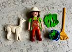 Compleet: Playmobil 4944 verzorgster met alpaca, Ophalen of Verzenden, Gebruikt, Complete set