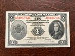 Nederlands-Indië hele mooie gulden 1943, Ophalen of Verzenden, 1 gulden, Los biljet