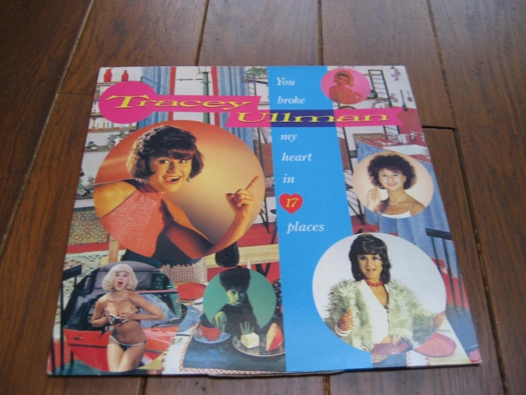 80s tracey ullman lp you broke my heart, Cd's en Dvd's, Vinyl | Pop, Ophalen of Verzenden, Zo goed als nieuw, 12 inch