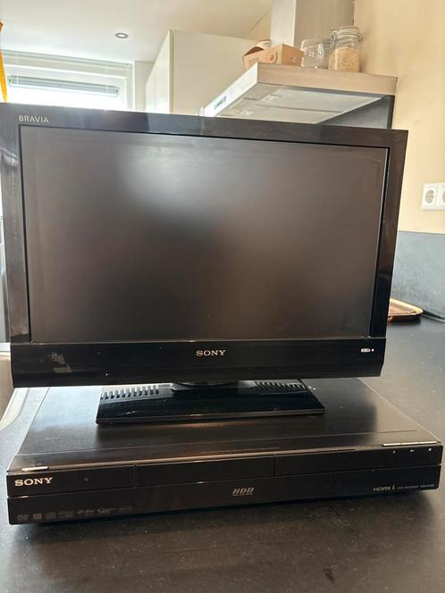 Sony Bravia LCD TV met HDD DVD Recorder, Audio, Tv en Foto, Televisies, Gebruikt, LCD, Minder dan 40 cm, HD Ready (720p), Sony