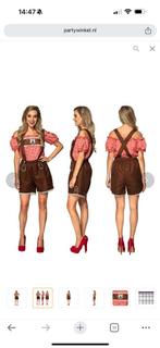 Lederhose met blouse maat 36/38, Carnaval, Ophalen of Verzenden, Zo goed als nieuw, Kleding