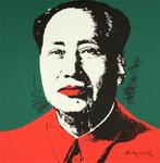 Andy Warhol Kleur Lithografie " MaoTseTung Nr 10 " Gen Ges, Antiek en Kunst, Ophalen of Verzenden